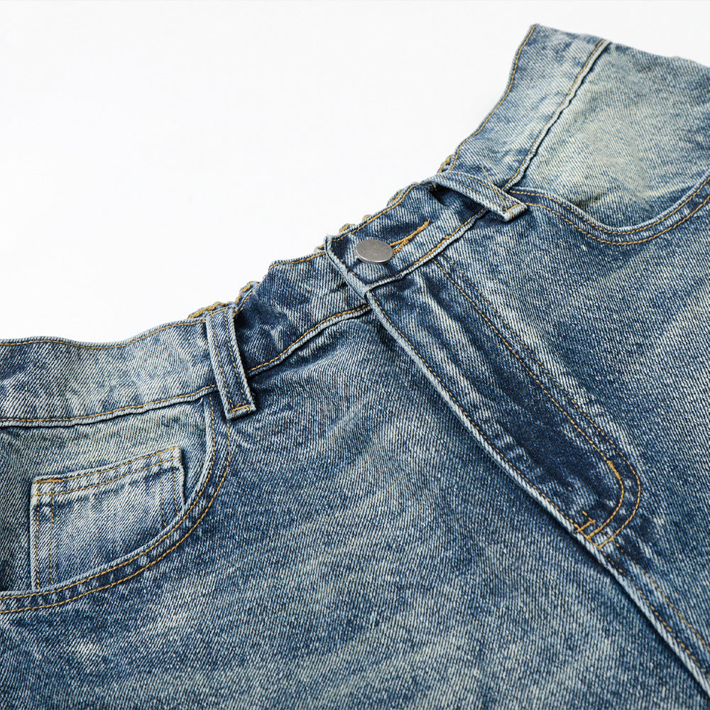 BIG BAGGY DENIM SHORT