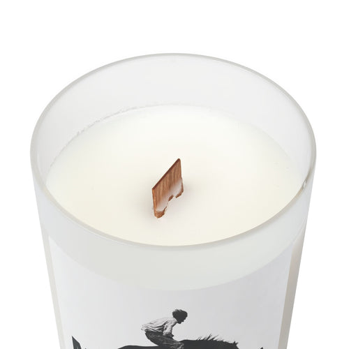 Frosted Glass Candle, 11oz