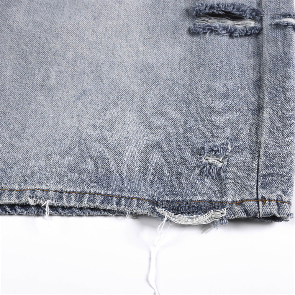 BIG BAGGY DENIM SHORT