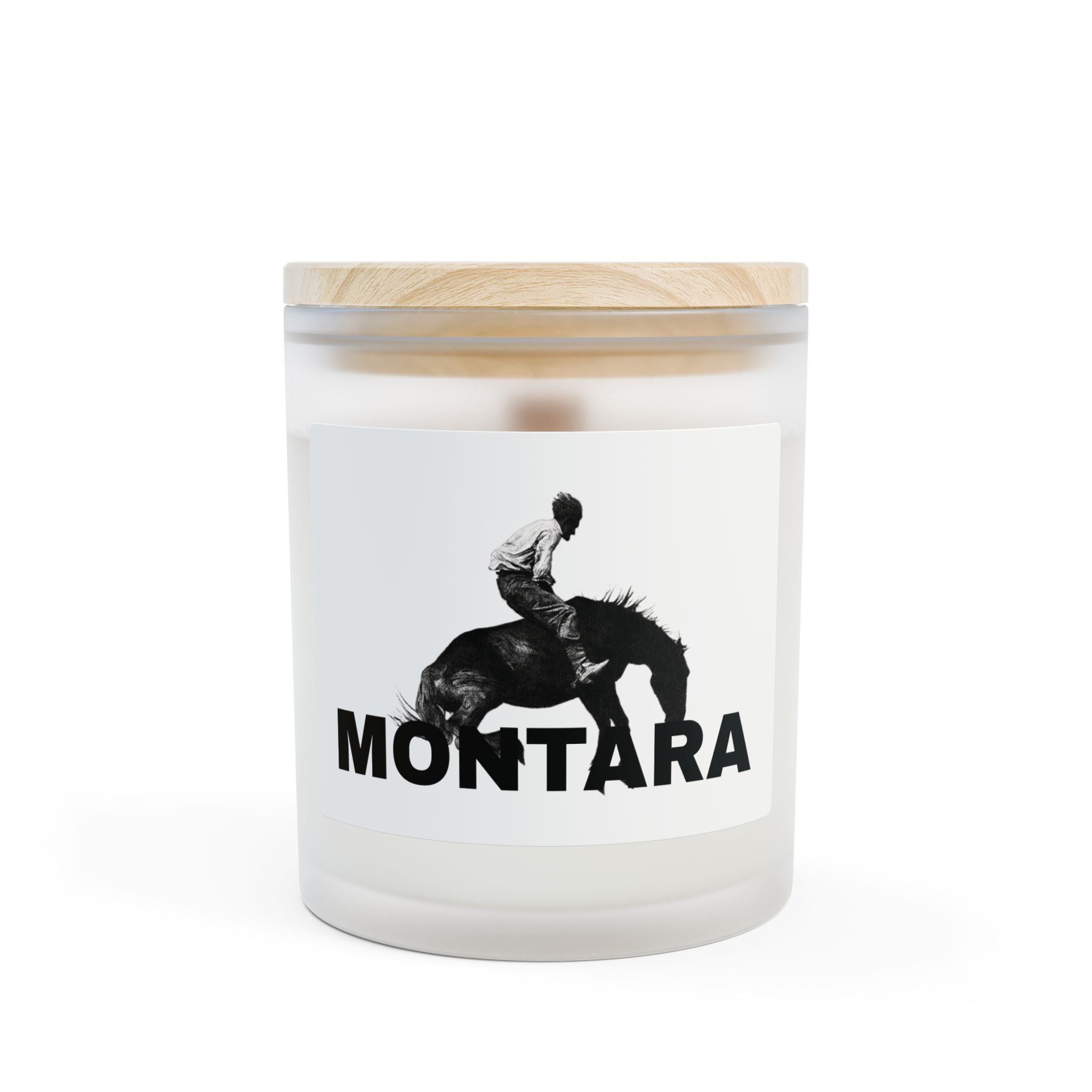 Frosted Glass Candle, 11oz