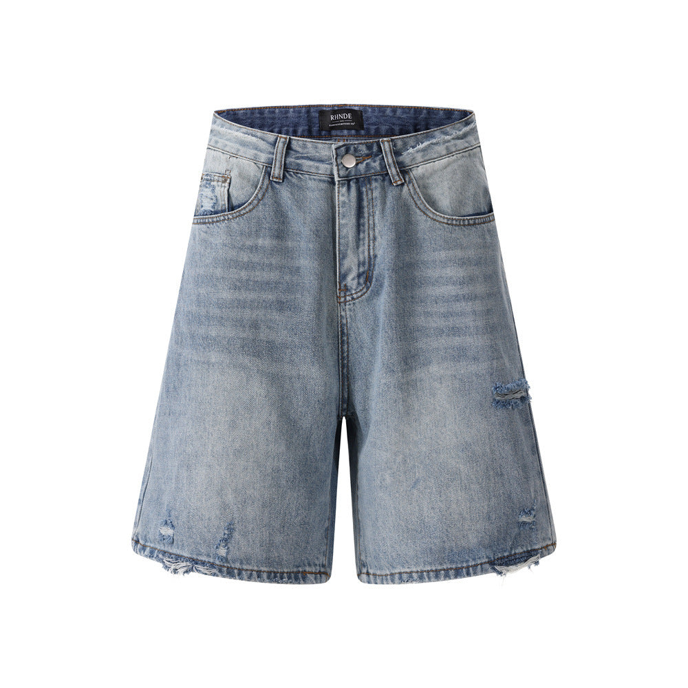 BIG BAGGY DENIM SHORT