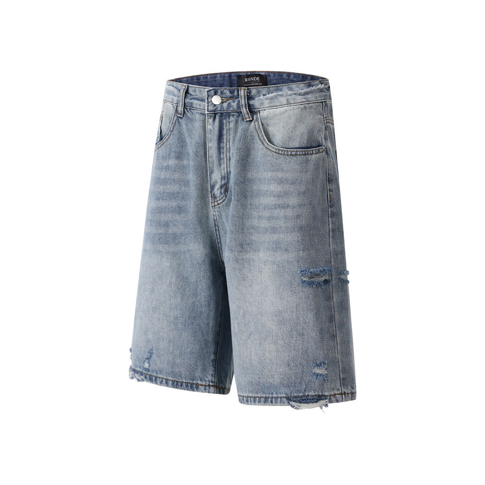 BIG BAGGY DENIM SHORT