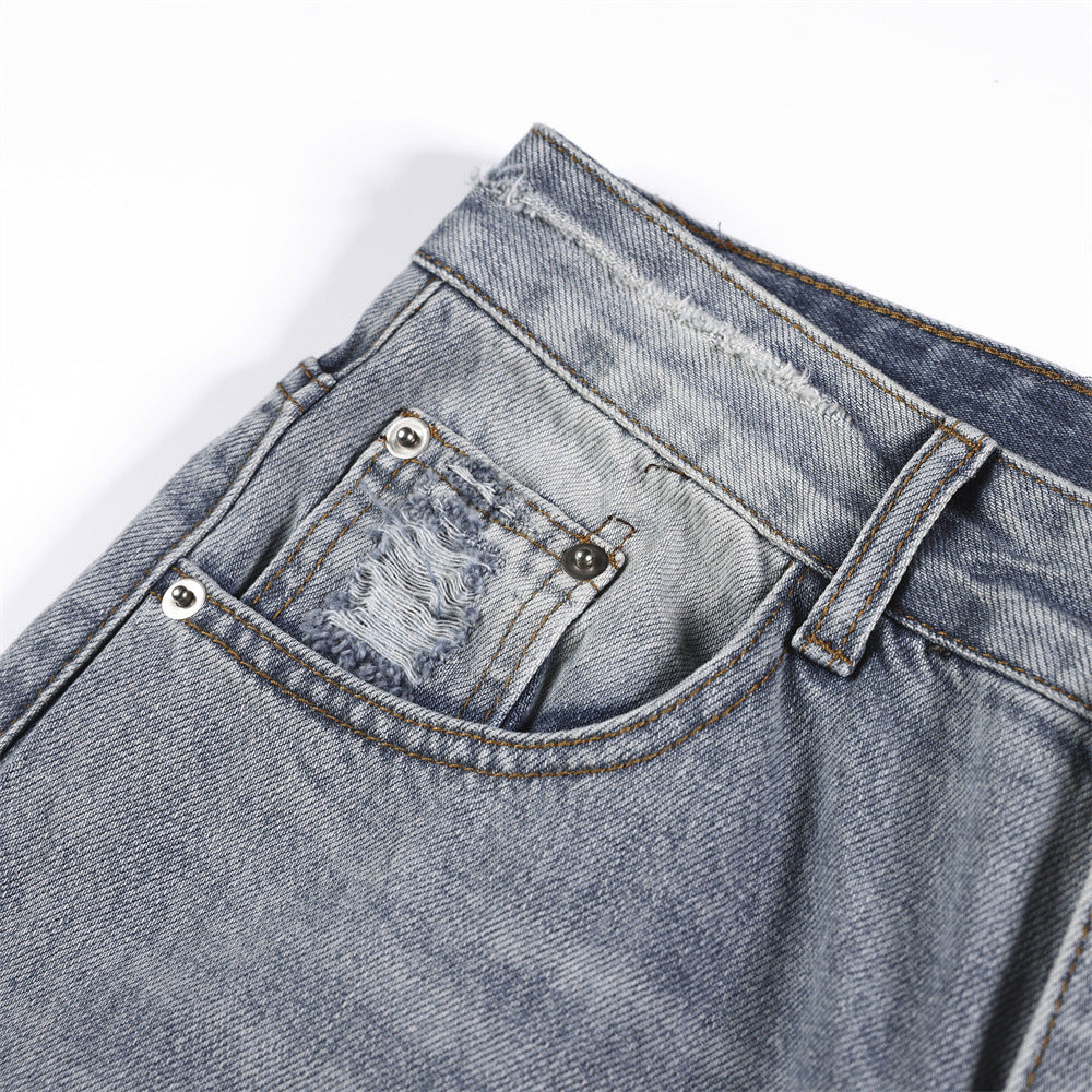BIG BAGGY DENIM SHORT